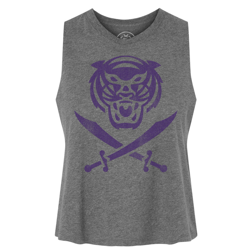 B&B Dry Goods Bengals & Bandits 'Bandit 14' Youth T-Shirt - Purple