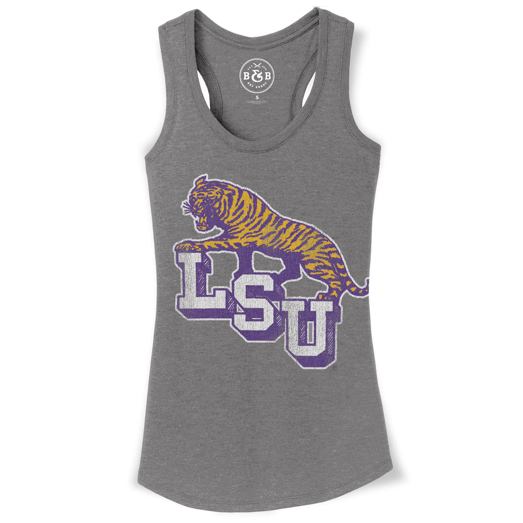 B&B Dry Goods LSU Tigers Women's Basketball D-Town Tri-Blend T