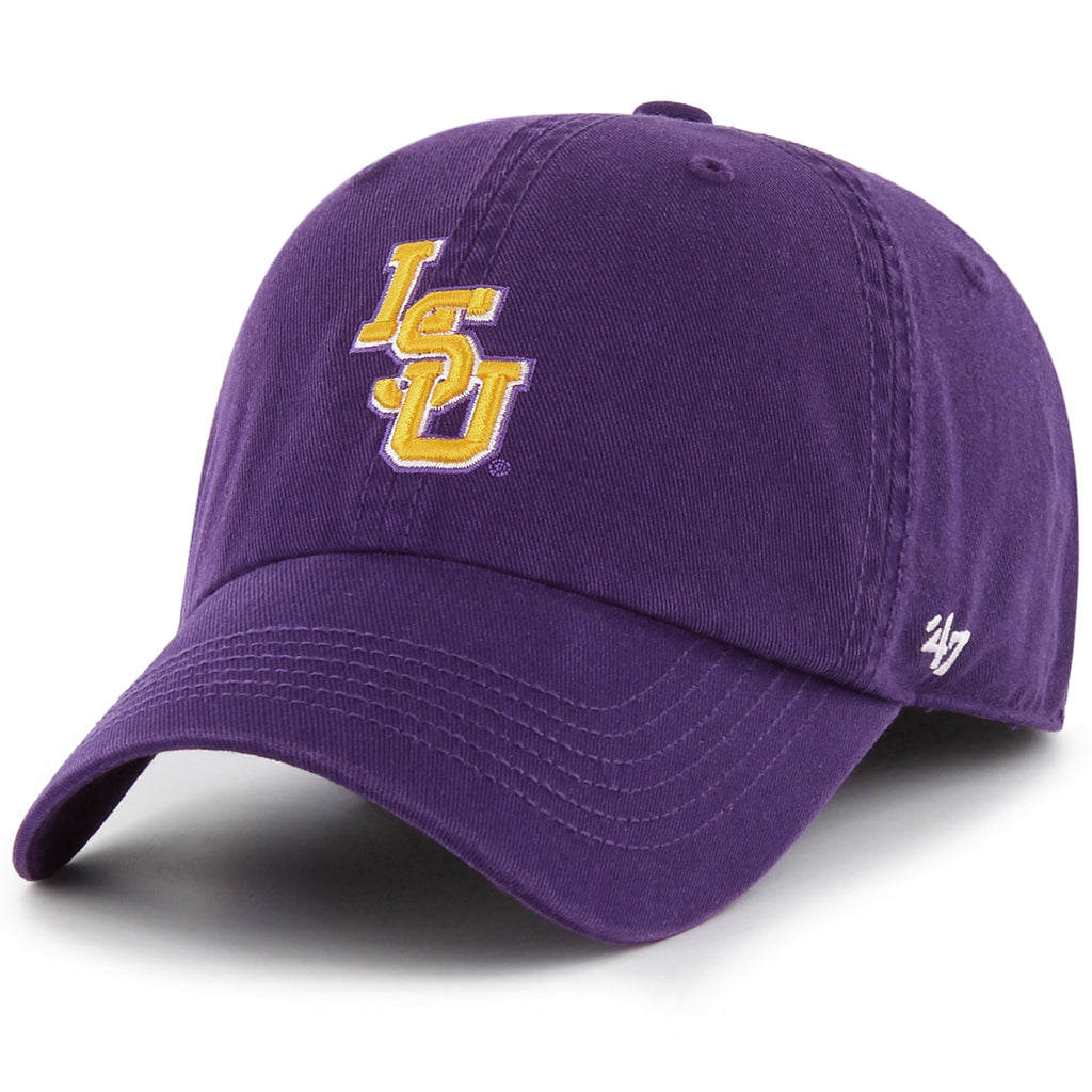 LSU Tigers 47 Brand Bayou Bengals Foam Article Mesh Trucker Hat - Purple