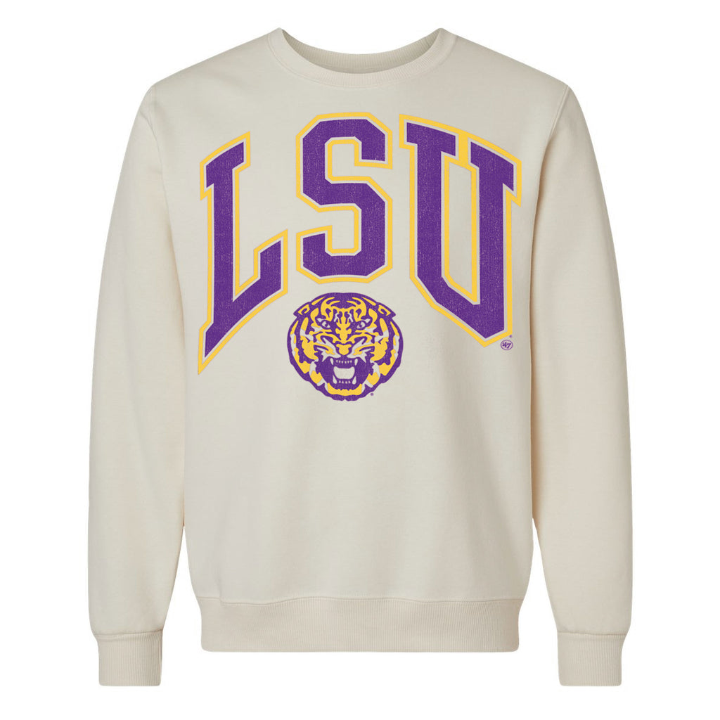 B&B Dry Goods LSU Tigers Baseball GEAUXMAHA T-Shirt - Grey