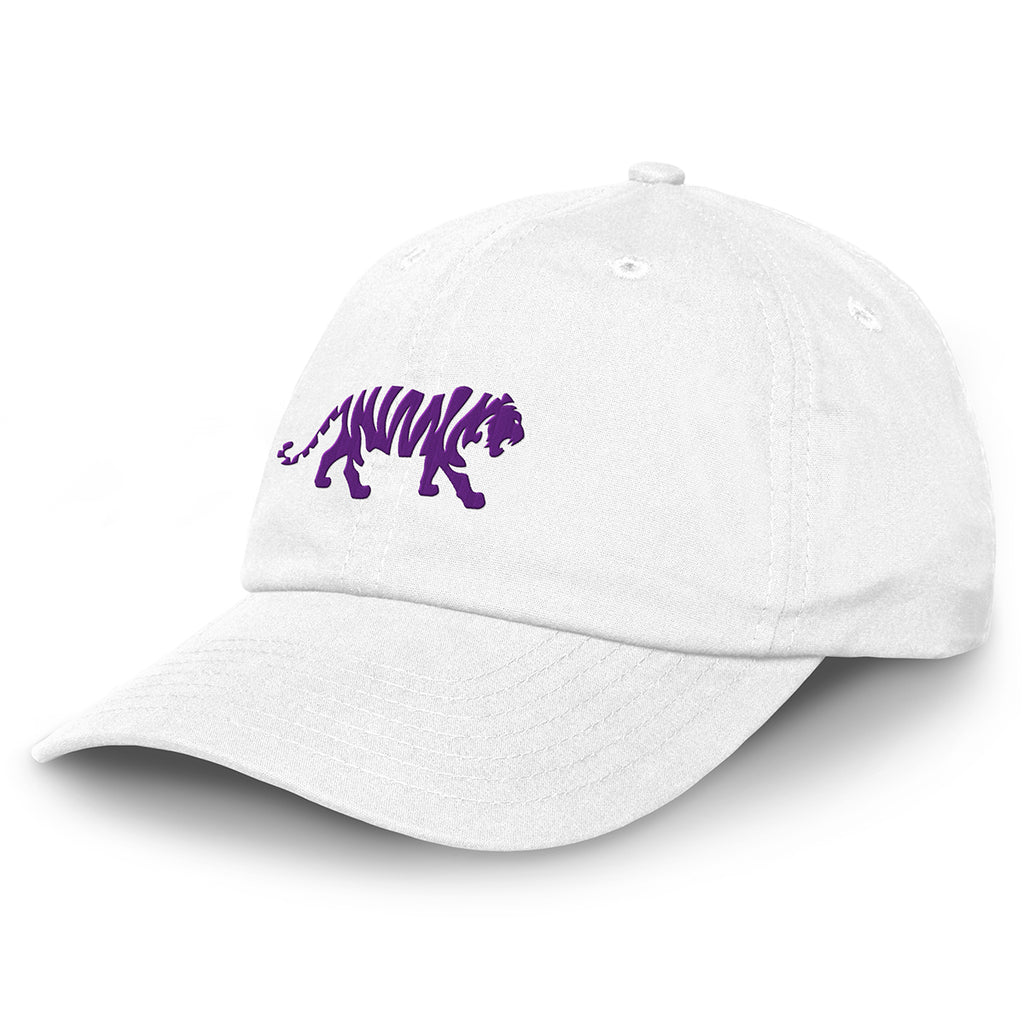 LSU Tigers Ahead Silhouette Walking Tiger Largo Adjustable Hat - Gold —  Bengals & Bandits