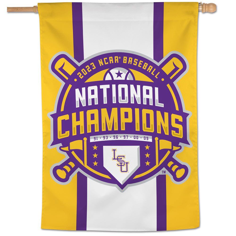 Purple 2023 NCAA Baseball Geaux Tigers Lsu National Championships