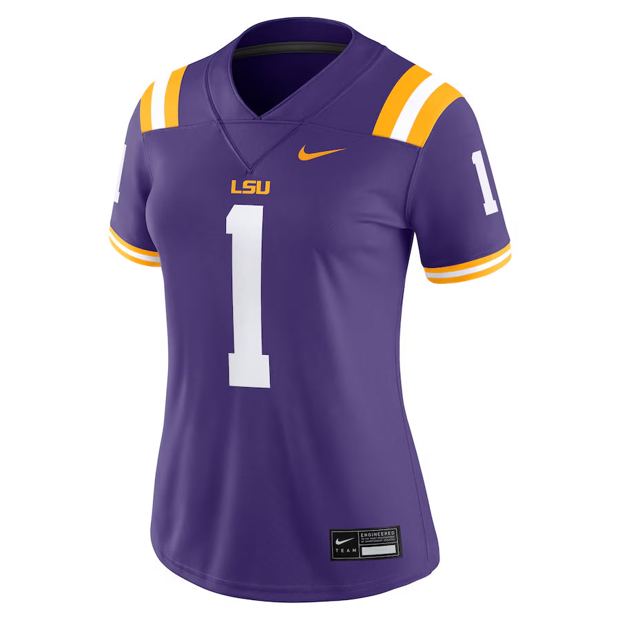 Lsu replica football jersey best sale