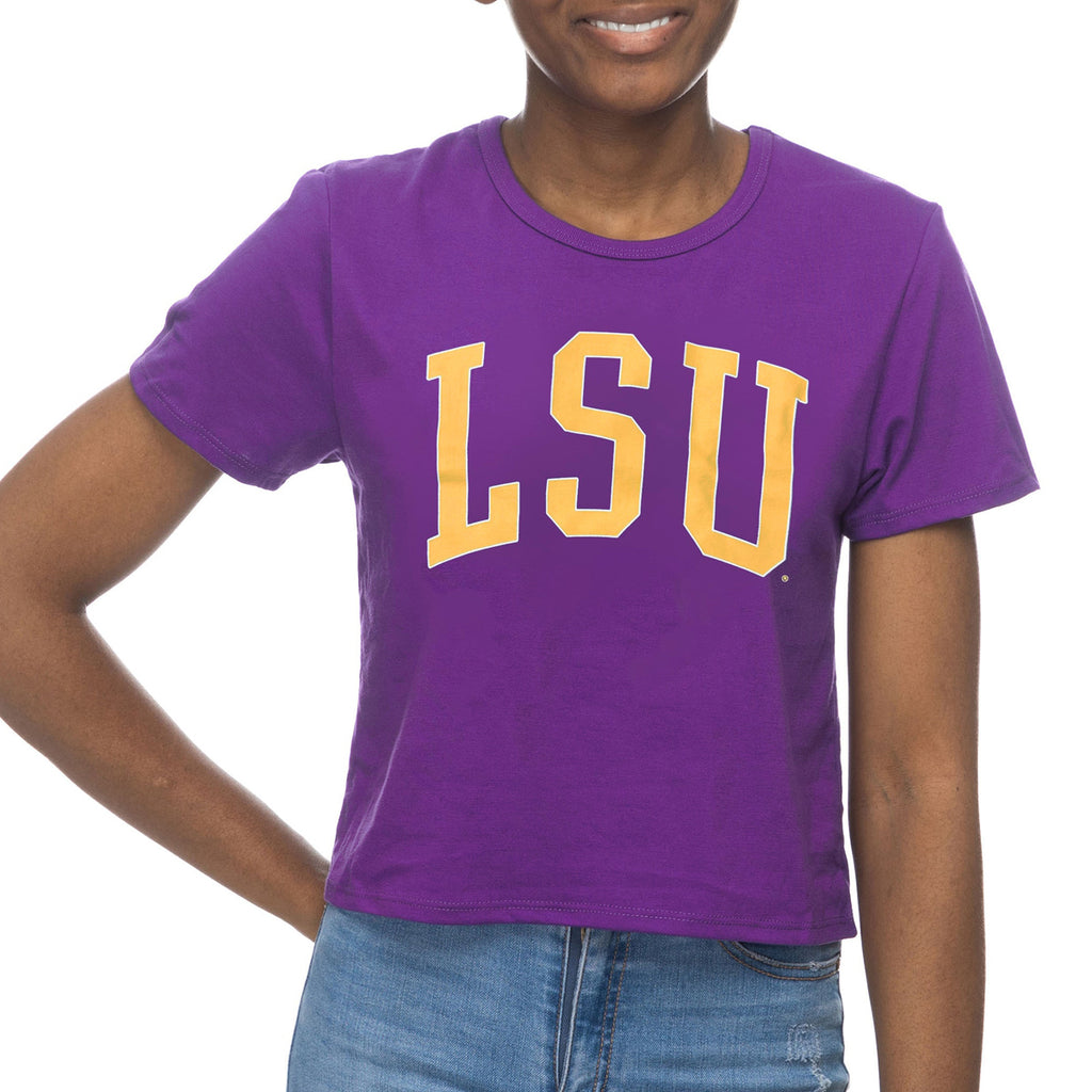 LSU, LSU Tigers Arch Baseball Tee