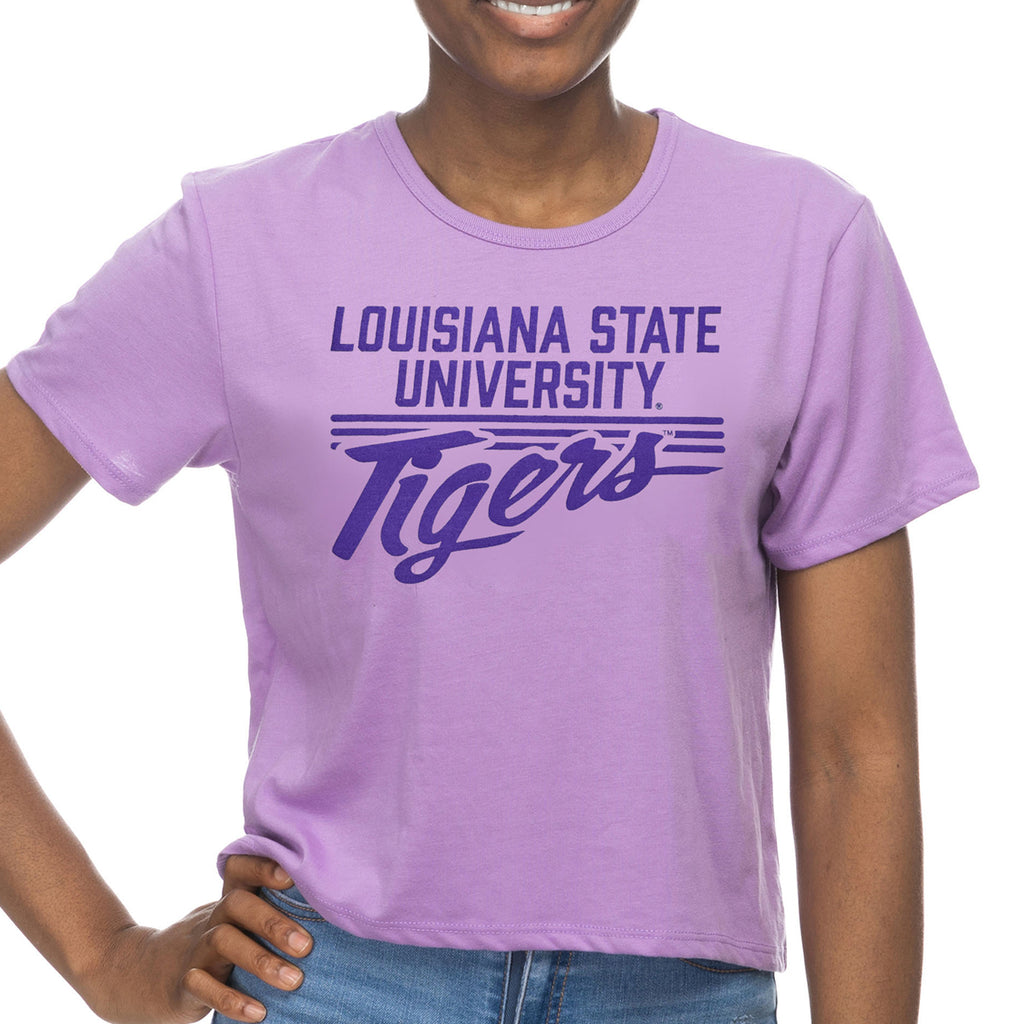 B&B Dry Goods LSU Tigers Baseball GEAUXMAHA T-Shirt - Grey