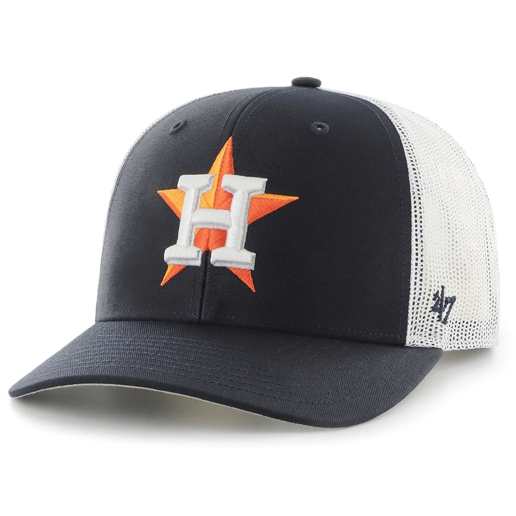 Houston Astros 47 Brand Star Structured Mesh 47 Trucker Hat - Navy —  Bengals & Bandits