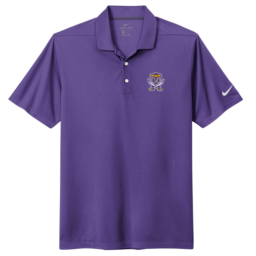 Bengals & Bandits Nike Dri-Fit Micro Pique Performance Polo - Purple