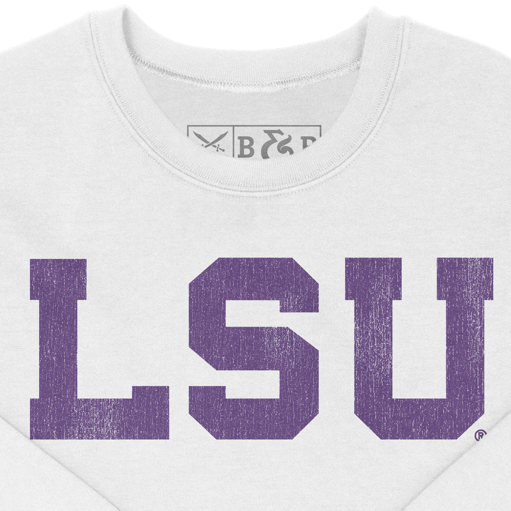 LSU Tigers NCAA Busy Block Dog Sweater