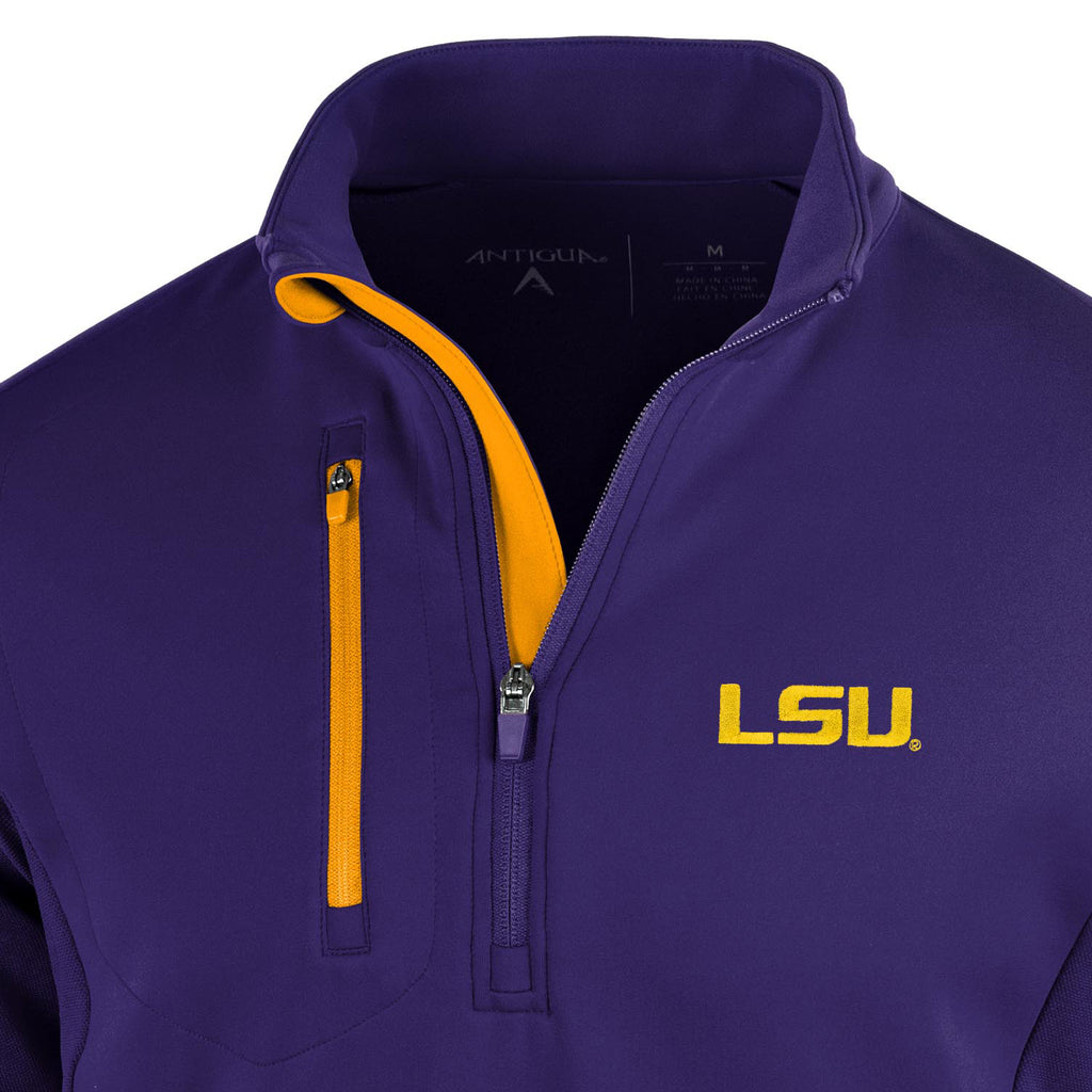 Lsu half sale zip pullover