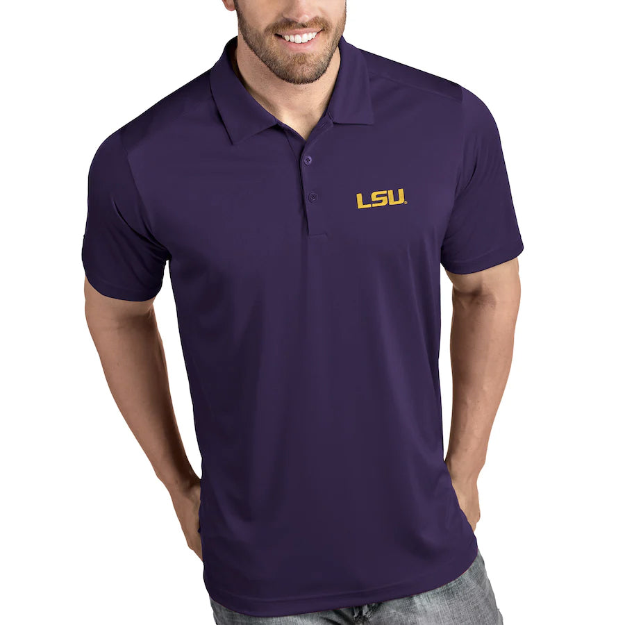 New Orleans Saints Antigua Tribute Polo - Gold