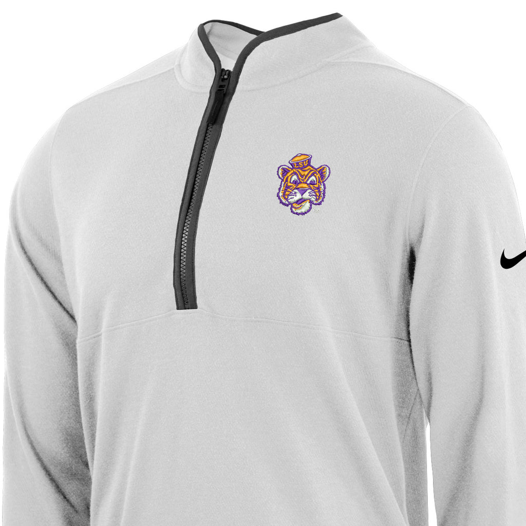 LSU Tigers Nike Beanie Mike Victory Dri-Fit Quarter Zip - White — Bengals &  Bandits