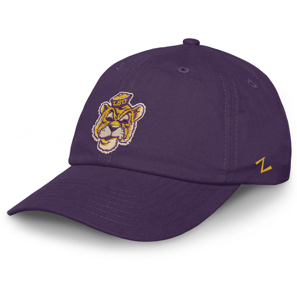 LSU Tigers 47 Brand Bayou Bengals Foam Article Mesh Trucker Hat