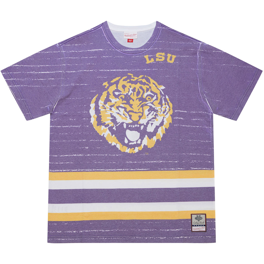 Men's Joe Burrow White LSU Tigers Name & Number T-Shirt