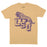 B&B Dry Goods LSU Tigers 68 Tiger Step T-Shirt - Vintage Gold