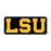 B&B Dry Goods LSU Tigers Athletic Block Premium Vinyl Decal - Black / Gold