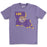 B&B Dry Goods LSU Tigers The Archives Round Vault State T-Shirt - Purple