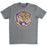 B&B Dry Goods LSU Tigers The Archives Round Vault Tri-Blend T-Shirt - Grey