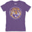 B&B Dry Goods LSU Tigers The Archives Round Vault Women's Tri-Blend T-Shirt - Purple