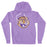 B&B Dry Goods LSU Tigers The Archives Round Vault Fleece Pullover Hooded Sweatshirt - Heather Purple