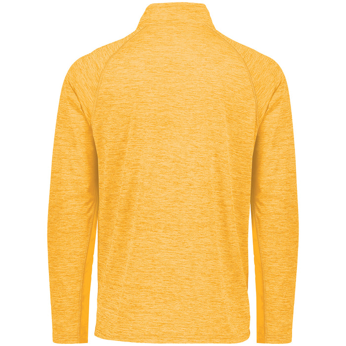 Bengals & Bandits Holloway Coolcore Electrify Quarter Zip Pullover - Heather Gold