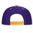 Bengals & Bandits P/G Patch Otto Cap Two-Tone Snapback Hat - Purple / Gold