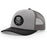 Bengals & Bandits Richardson 112 Tri-Color Trucker Hat - Grey / Black