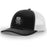 Bengals & Bandits Richardson 112 Trucker Snapback Hat - Black / White