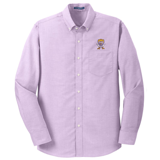 Bengals & Bandits SuperPro Oxford Long Sleeve Dress Shirt - Soft Purple