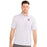 Bengals & Bandits Tasc Cloud Air Stripe Polo - Lilac / White