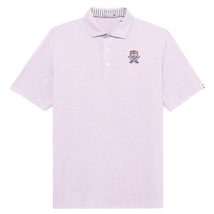 Bengals & Bandits Tasc Cloud Heather Polo - Lilac