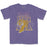 LSU Tigers Mike The Tiger Rock Garment Dyed T-Shirt - Grape