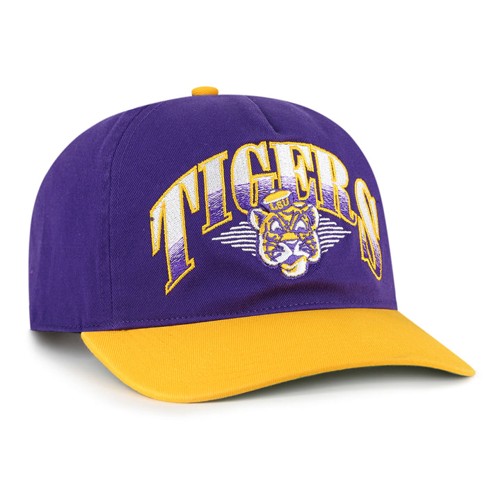 LSU Tigers 47 Brand Atkin Two-Tone Five-Panel '47 Hitch Hat - Purple / Gold