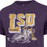 LSU Tigers 47 Brand Baseball Sliding Mike Franklin T-Shirt - Purple