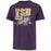 LSU Tigers 47 Brand Baseball Sliding Mike Franklin T-Shirt - Purple