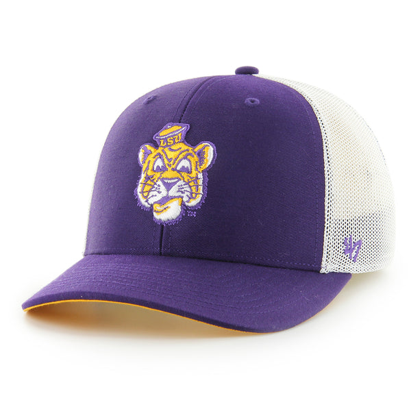 LSU Tigers 47 Brand Bayou Bengals Foam Article Mesh Trucker Hat - Purp —  Bengals & Bandits