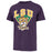 LSU Tigers 47 Brand Beanie Mike Barrell Baseball Franklin T-Shirt - Purple