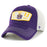 LSU Tigers 47 Brand Beanie Mike Carver Clean Up Adjustable Hat - Purple