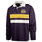 LSU Tigers 47 Brand Clubhouse Knox Long Sleeve Rugby Polo - Purple