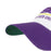 LSU Tigers 47 Brand Double Header Clean Up Adjustable Hat - White / Purple