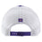 LSU Tigers 47 Brand Double Header Clean Up Adjustable Hat - White / Purple