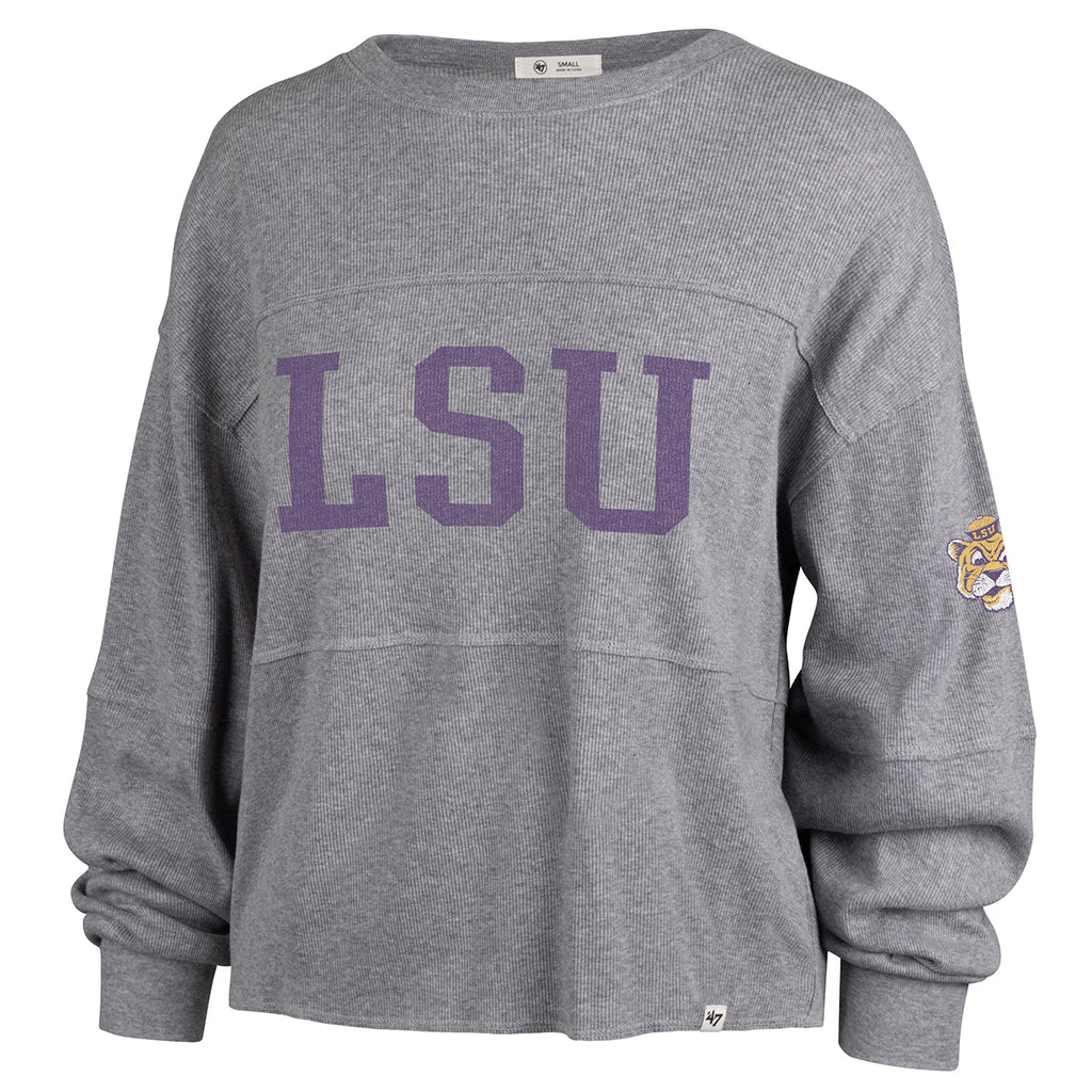 B&B Dry Goods LSU Tigers Baseball GEAUXMAHA T-Shirt - Grey