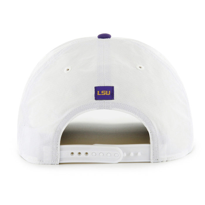 LSU Tigers 47 Brand Lineman Hitch Lightweight Performance Hat - White