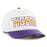 LSU Tigers 47 Brand Lineman Hitch Lightweight Performance Hat - White