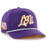 LSU Tigers 47 Brand Overhand Script 47 Hitch Five-Panel Rope Hat - Purple