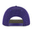 LSU Tigers 47 Brand Premium Beanie Mike Golden Diamond Hitch Five-Panel Hat - Purple