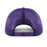 LSU Tigers 47 Brand Round Vault Hitch Five-Panel Mesh Trucker Hat - Purple