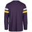 LSU Tigers 47 Brand Round Vault Power Thru Irving Long Sleeve - Purple