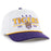 LSU Tigers 47 Brand Rustic Two-Tone '47 Corduroy Bill Rope Hitch Hat - White / Purple