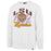 LSU Tigers 47 Brand Tiger Head Shader Headline Crewneck Sweatshirt - White