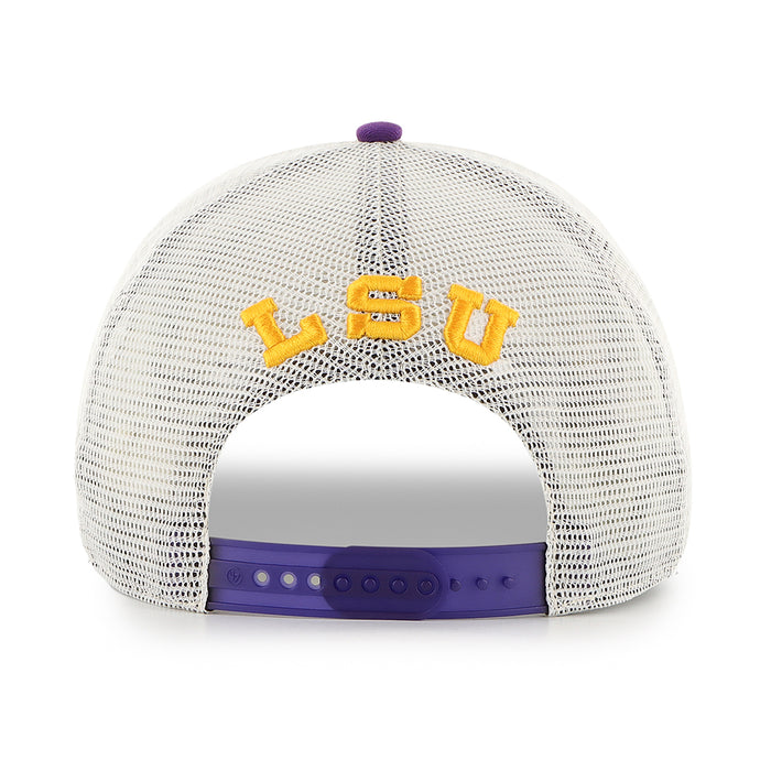 LSU Tigers 47 Brand Tiger Wagon 47 Hitch Trucker Hat - Natural